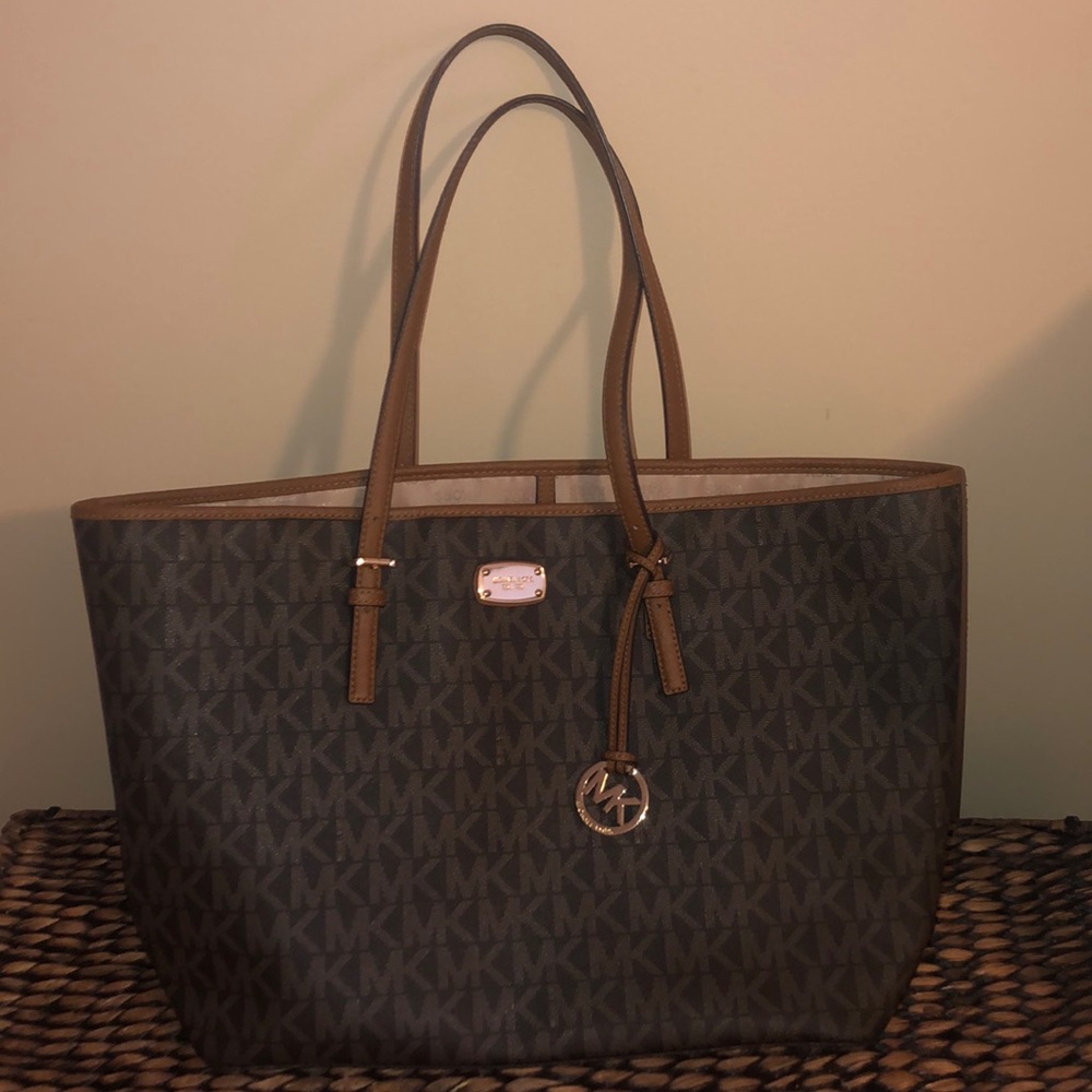 Brown Michael Kors Tote
